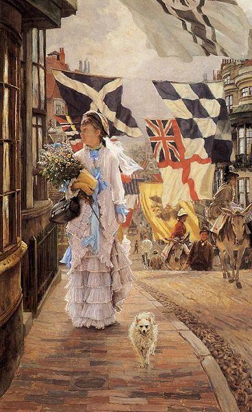 James Tissot A Fete Day at Brighton oil painting image